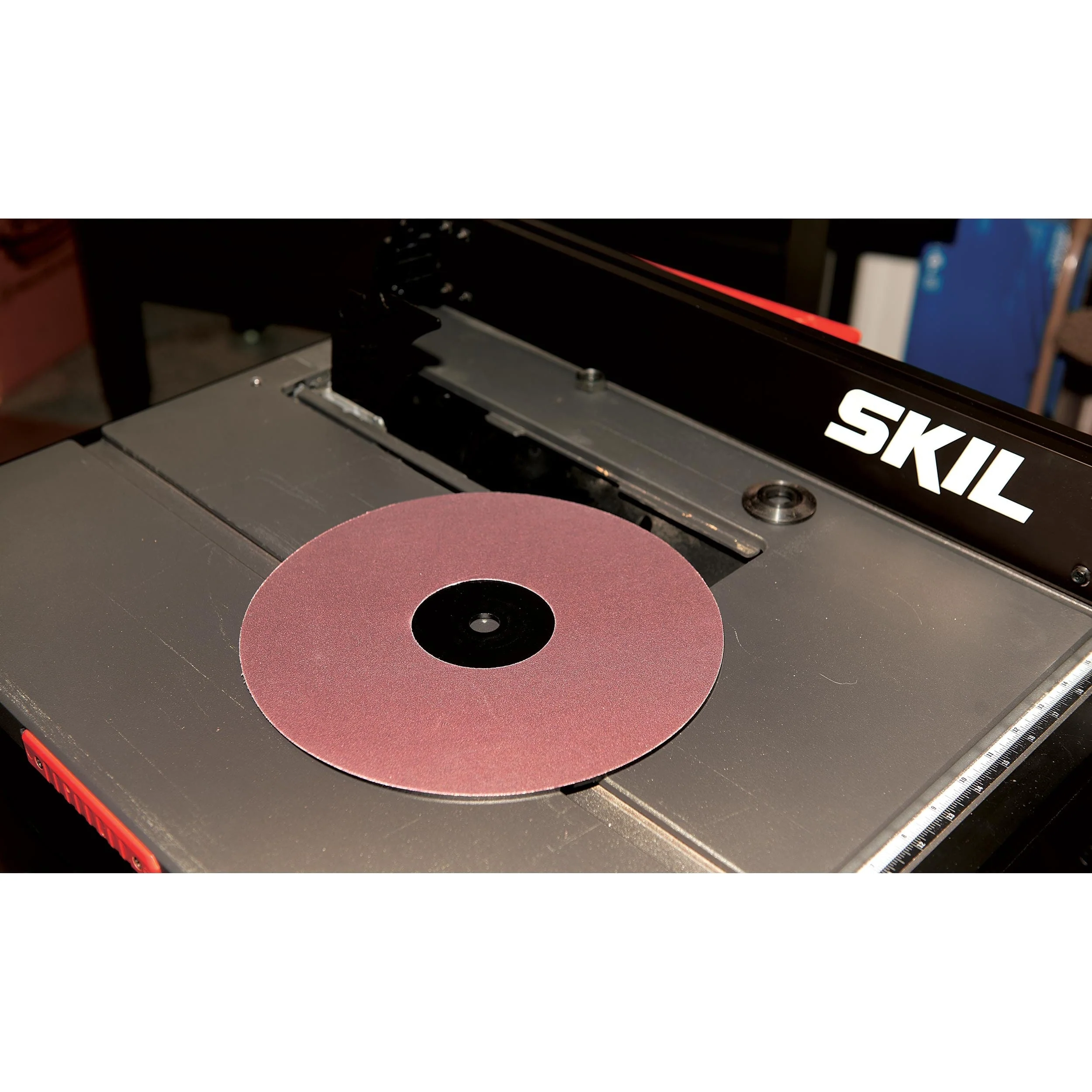 10" Table Saw Sanding Disc and Calibration Plate - Image 6