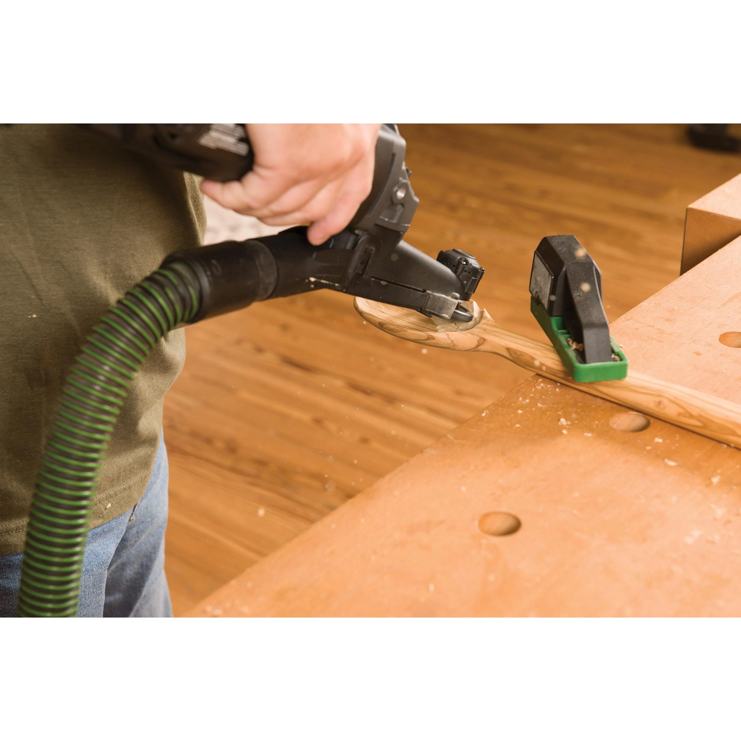 Mini Carver with Carbide Blade and Sanding Disc Assortment - Image 9
