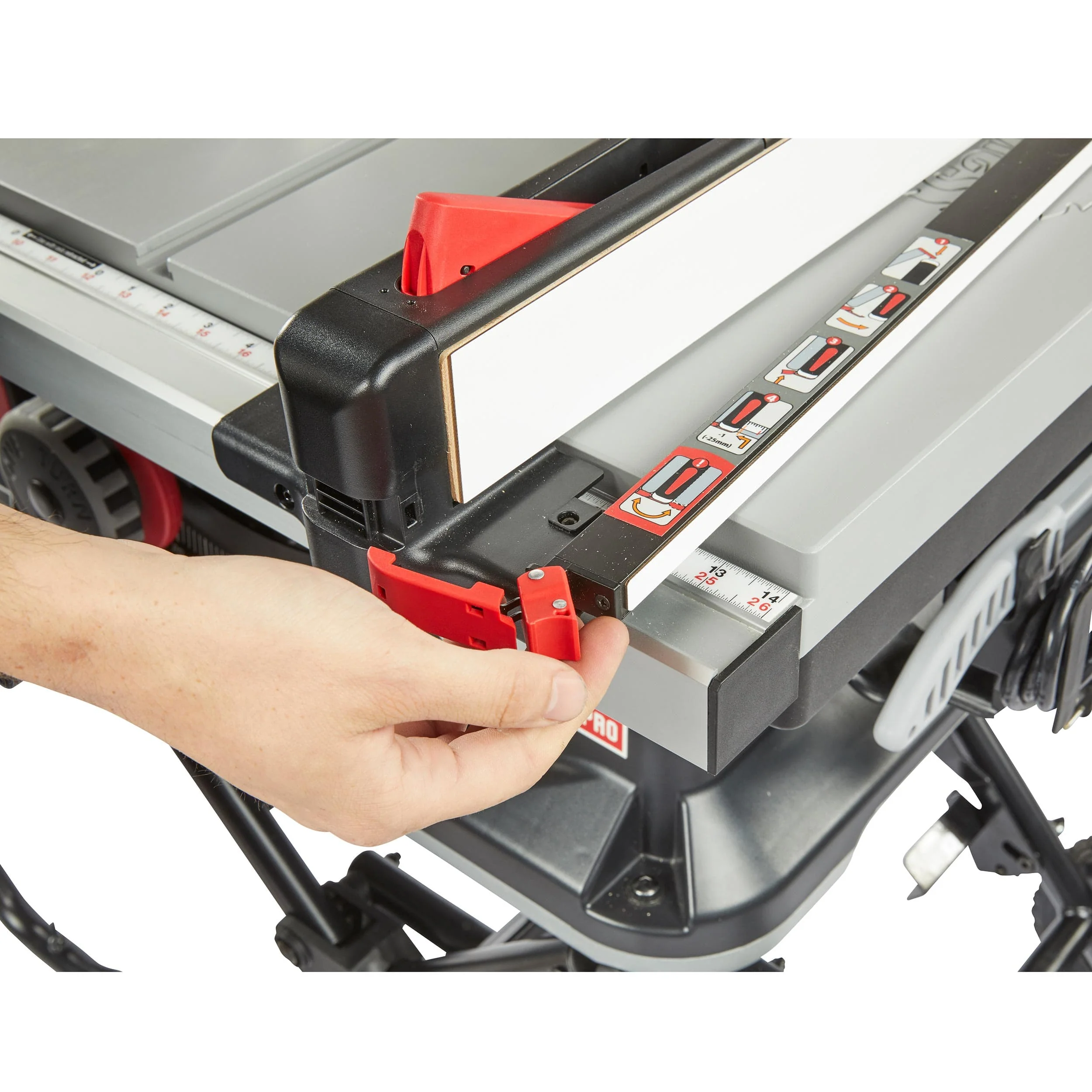 Jobsite Saw PRO with Mobile Cart Assembly - 1-1/2 HP - 1PH - 120V Model JSS-120A60 - Image 3