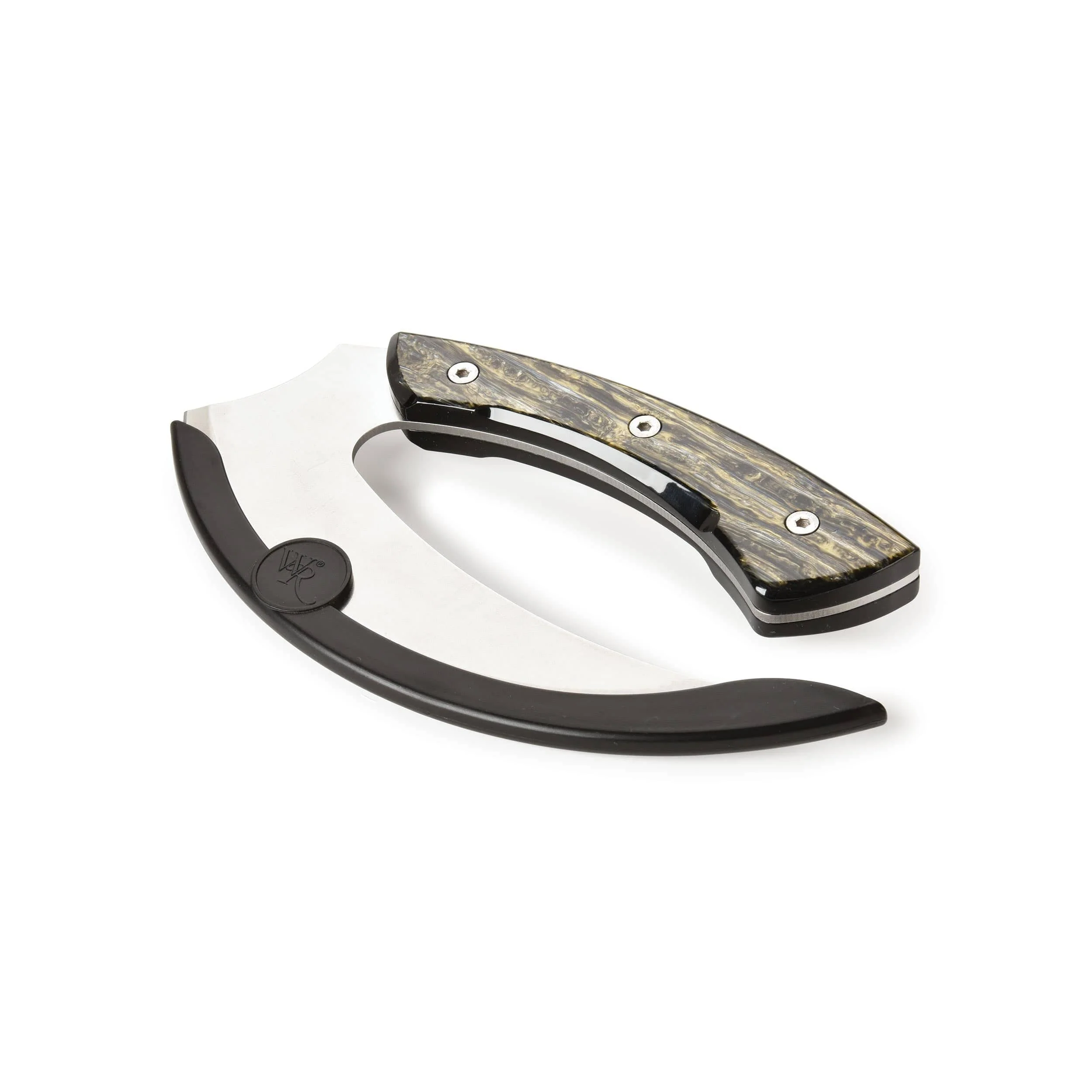 Poly Resin Knife Scales - 15/64" x 2" x 7" - Gold & Silver - Pair - Image 4